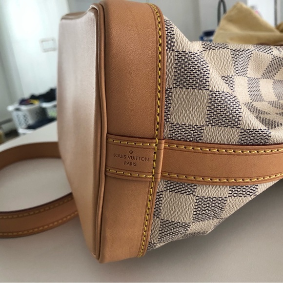 Louis Vuitton Noe BB Damier Azur Shoulder Bag - Picture 4 of 13